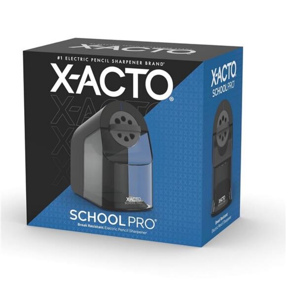 X-ACTO Pencil Sharpener,‎ SchoolPro Electric Pencil Sharpener, Heavy Duty - Picture 1 of 7